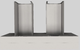 Vent-A-Hood® 54" Stainless Steel Contemporary Wall Mounted Range Hood-4