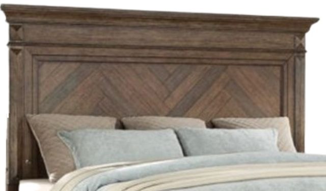 New Classic® Home Furnishings Mar Vista Walnut Queen Panel Bed-2
