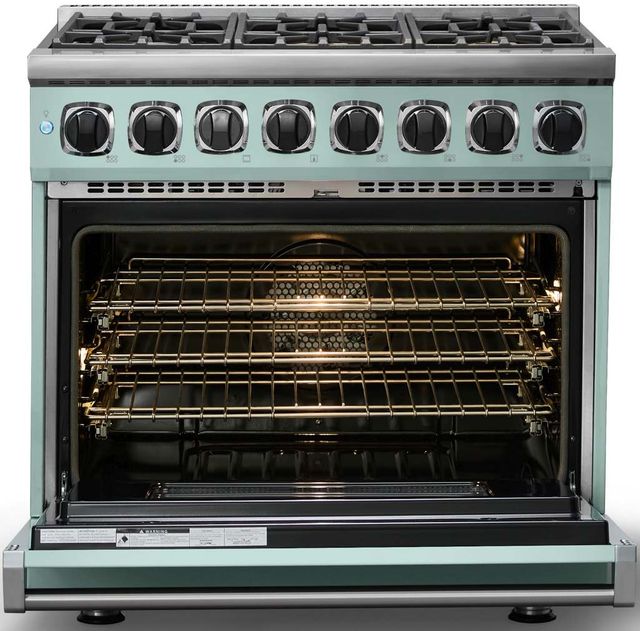 Viking® 7 Series 36" Splash Pro Style Dual Fuel Range-1