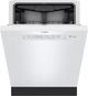 Bosch® 300 Series 24" White Front Control Built-In Dishwasher-4