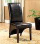 Furniture of America® Upland Dark Oak/Espresso Side Chair-1