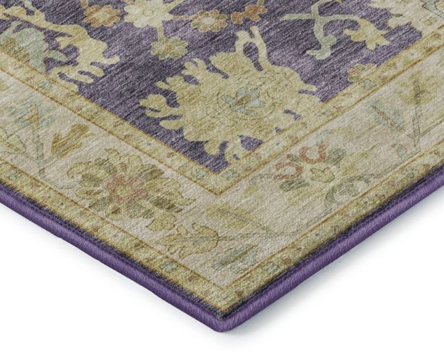 Dalyn™ Rug Company Hatay HY2 Eggplant 5'x8' Area Rug-2
