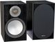 Monitor Audio Silver 100 Black Oak Bookshelf Speakers-0