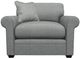 La-Z-Boy® Olson Silver Chair and a Half-1