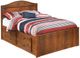Signature Design by Ashley® Barchan 2-Piece Medium Brown Full Panel Bed Set-1