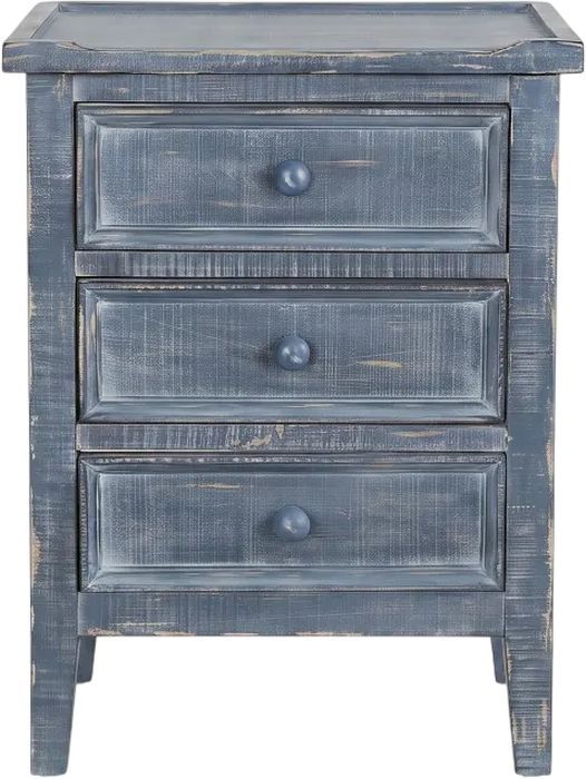 Sunny Designs™ Marina Ocean Blue End Table-2