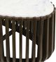 Stylecraft Jackobean White Coffee Table with Brown Base-2