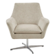 Olliix by Madison Park Dorian Light Taupe Swivel Chair-0