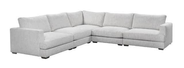 Classic Home Ludwig 5-Piece Ivory Sectional-0