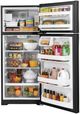 GE® 28" 17.5 Cu. Ft. Black Top Freezer Refrigerator-4