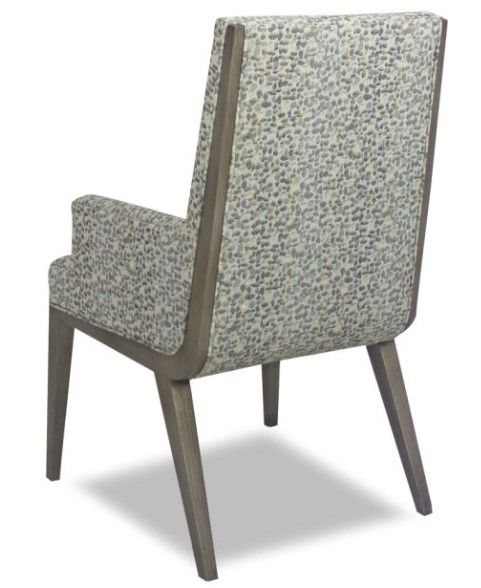 Parker Southern Dawson Ocelet Birch/Urbanite Dining Arm Chair-2