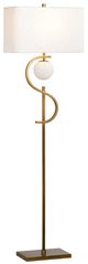 Crestview Collection Streeter Gold Floor Lamp-4