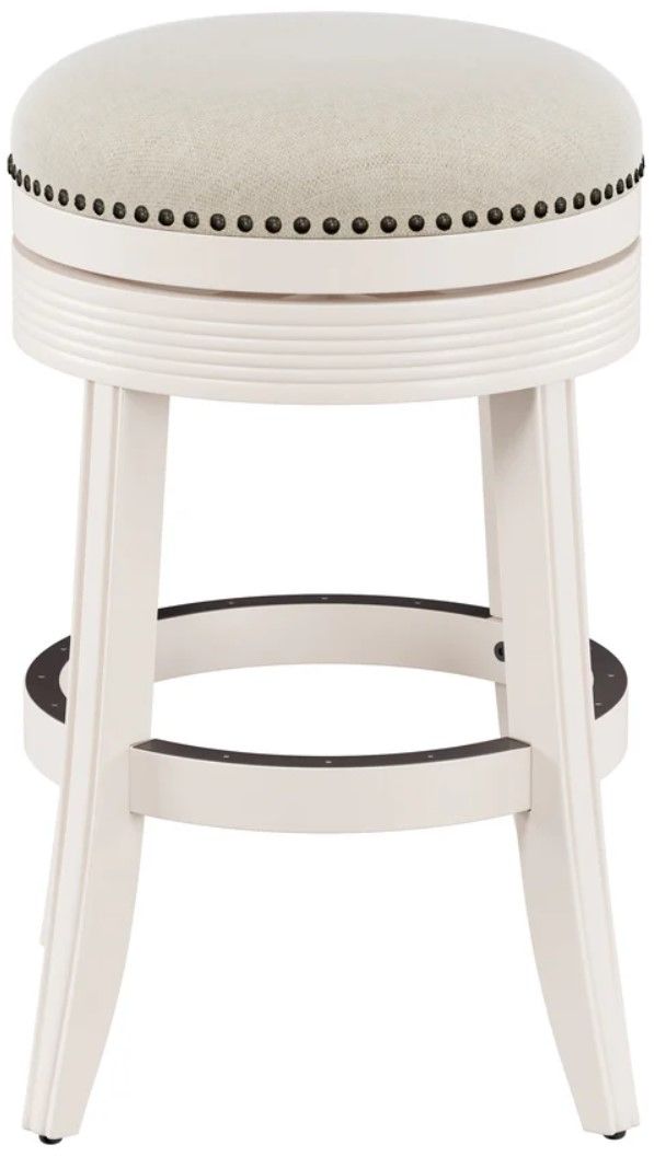 HH2 Home Tillman Beige/White Counter Stool-1