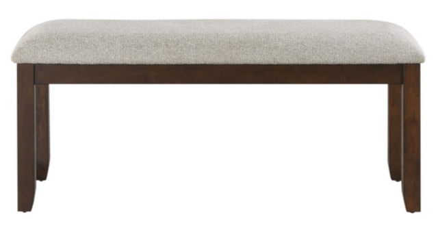Homelegance® Binghampton Dark Cherry/Moonstone Dining Bench-2
