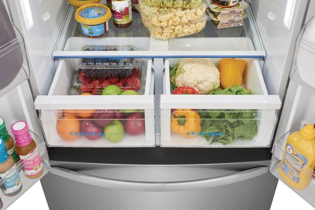 Frigidaire® 32 in. 17.6 Cu. Ft. Brushed Steel Counter-Depth French Door Refrigerator-6