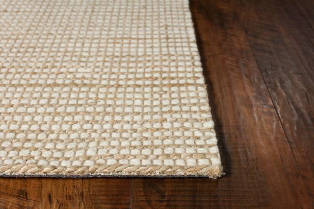 KAS Rugs Mason Ivory 5'x7' Rug-1