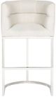 Vanguard® Furniture Vanguard Emmett Casa Blanca/Index Porcelain Bar Stool-1