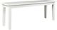 Jofran Inc. Simplicity Paperwhite Dining Bench-0