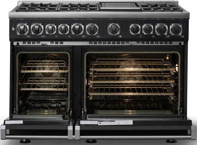 Viking® 7 Series 48" Onyx Pro Style Dual Fuel Range-1