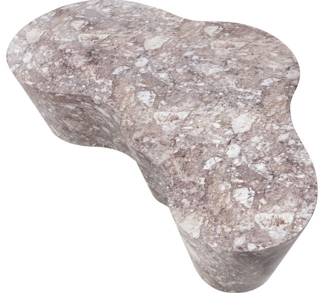 Meridian Furniture Monza Brown Marble Coffee Table-2