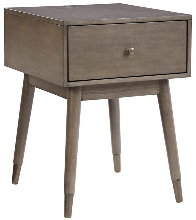 Signature Design by Ashley® Paulrich Antique Gray Accent Table-0