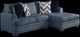 Behold™ Home Pippa 2-Piece Navy U-Shaped Sectional-0