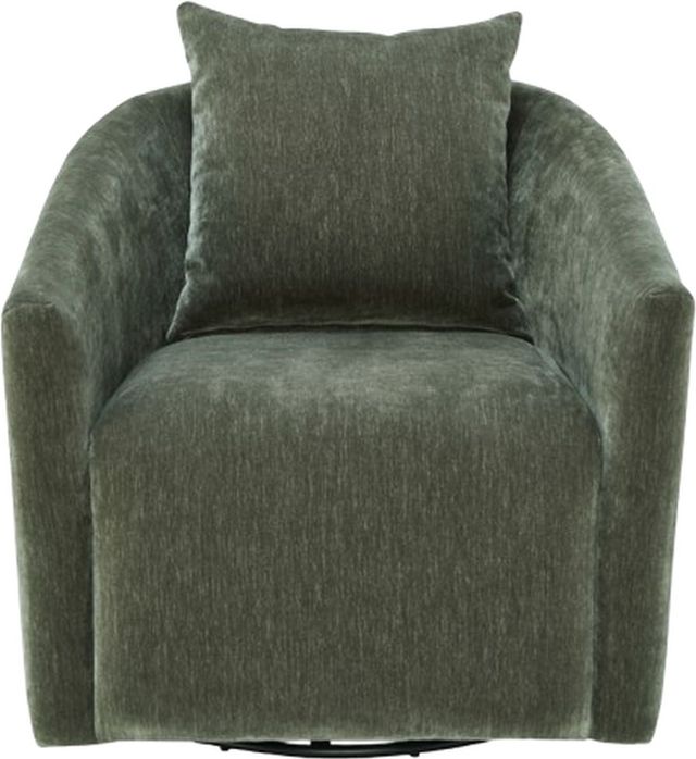Signature Design by Ashley® Leastow Loden Swivel Accent Chair-2