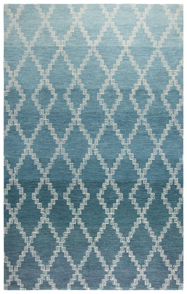 Rizzy Home Dune Teal 8' x 11' Rug-0