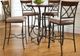 Powell® Hamilton 5-Piece Bronze/Medium Cherry Pub Table Set-0