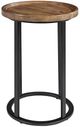 Olliix by Martha Stewart Reclaimed Oak/Iron Irisa Round Accent Table-2
