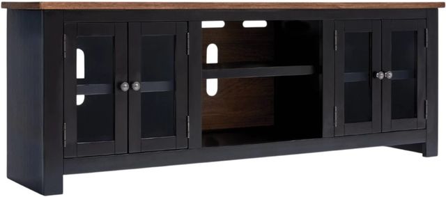 Signature Design by Ashley® Wildenauer Black/Brown TV Stand-0