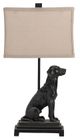 Crestview Collection Kipp Dog Bronze Table Lamp-0