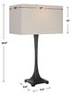 Uttermost® Reydan Black Table Lamp-2