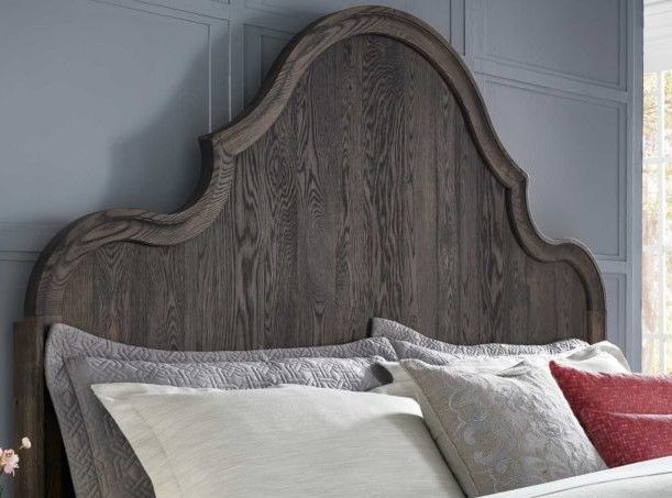 Urban Collections by Yutzy Woodworking Amador Hill Retreat White Oak Full Arch Bed-1