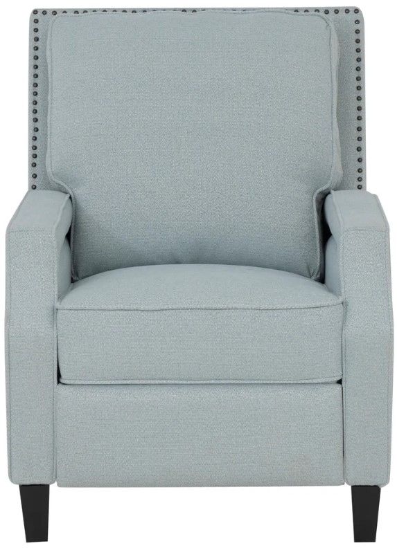 Powell® Portico Ice Blue Manual Recliner-4