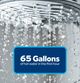 GE RealMAX® Choice 50 Gallon Tall Liquid Propane Water Heater-1