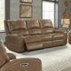 Parker House® Swift Bourbon Power Reclining Sofa with Power Headrest-1
