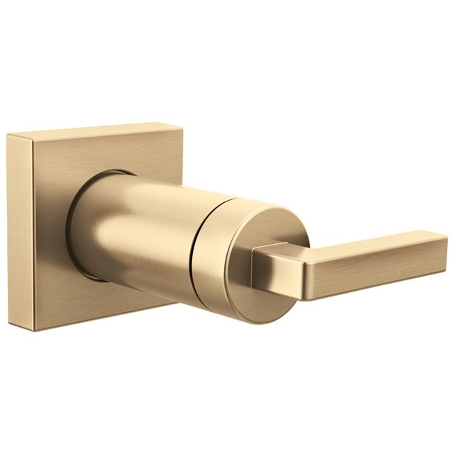 Brizo Frank Lloyd Wright® Brilliance® Luxe Gold® Sensori® Volume Control Trim with Lever Handle-0