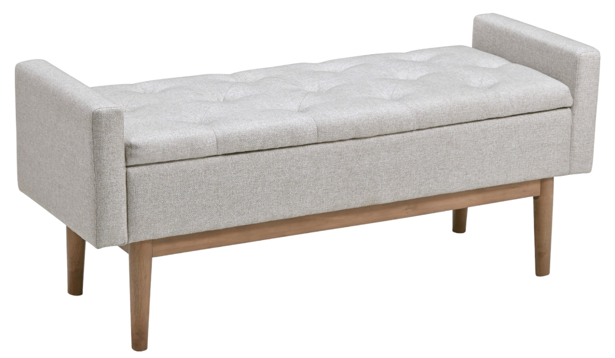 Briarson Storage Bench - Beige/Brown Briarson Storage Bench - Beige/Brown