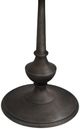 Crestview Collection Versant Gray End Table with Black Base-2