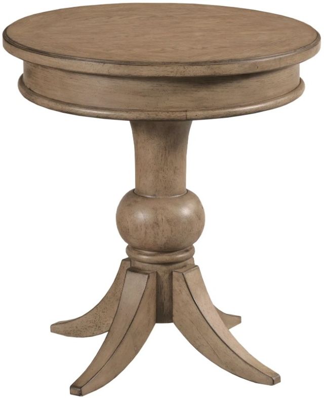 Hammary® Carmine Georgie Latte Round End Table-0