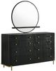 Coaster® Arini Black 8-Drawer Dresser with Mirror-0