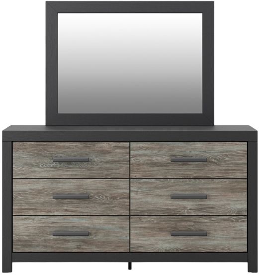 Signature Design by Ashley® Jonnifer Black/Gray Dresser and Mirror-2