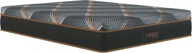 Spring Air® Copper 13.5" Hybrid Firm Smooth Top California King Mattress-0