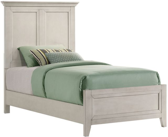 Intercon San Mateo Rustic White Twin Youth Bed-0