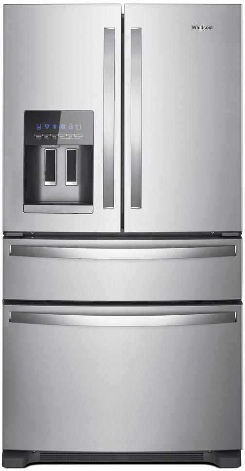 FACTORY BLEMISH - Whirlpool® 25 Cu. Ft. French Door Refrigerator-Fingerprint Resistant Stainless Steel-0