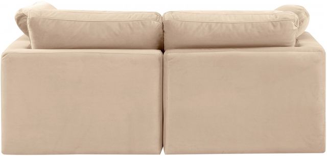 Meridian Furniture Indulge 2-Piece Beige 70" Sofa-3