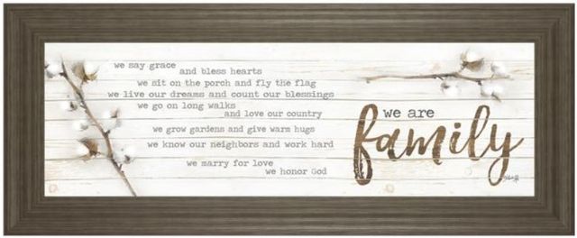 Classy Living Marla Rae We Are Family 42" Wall Art-0