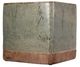 A & B Home Slate Gray 8" Square Ever Planter-2
