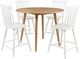 Coaster® Andrews 5-Piece Light Ash/White Round Counter Dining Set-0